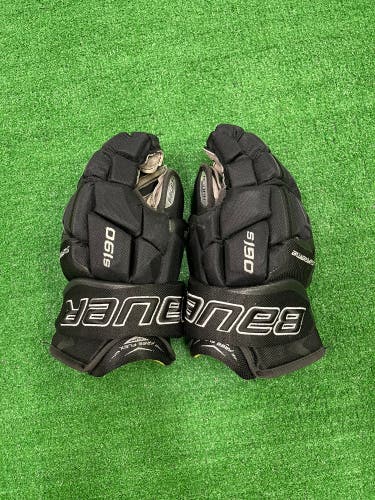 Used Bauer 13"  Supreme s190 Gloves