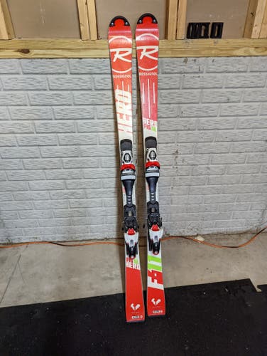 Used Rossignol Racing Hero FIS SL Pro Skis Without Bindings Max Din 12