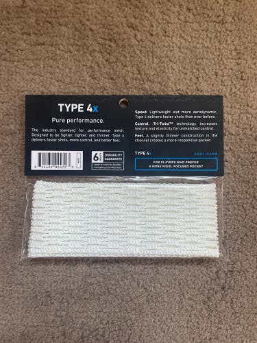 Stringking 4X mesh white