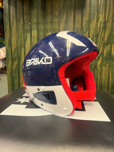 Unisex New Briko Vulcano FIS Helmet FIS Legal - Size: 54