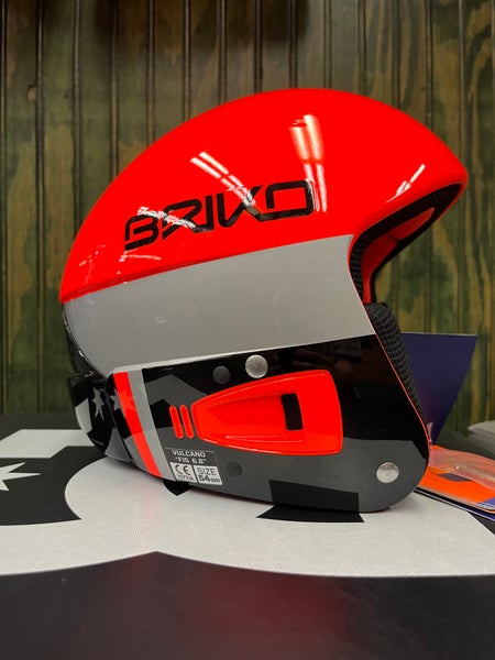 Unisex New Briko Vulcano FIS Helmet FIS Legal - Size: 54