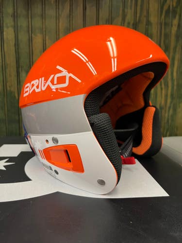 Unisex New Briko Vulcano FIS Helmet FIS Legal - Size: 56