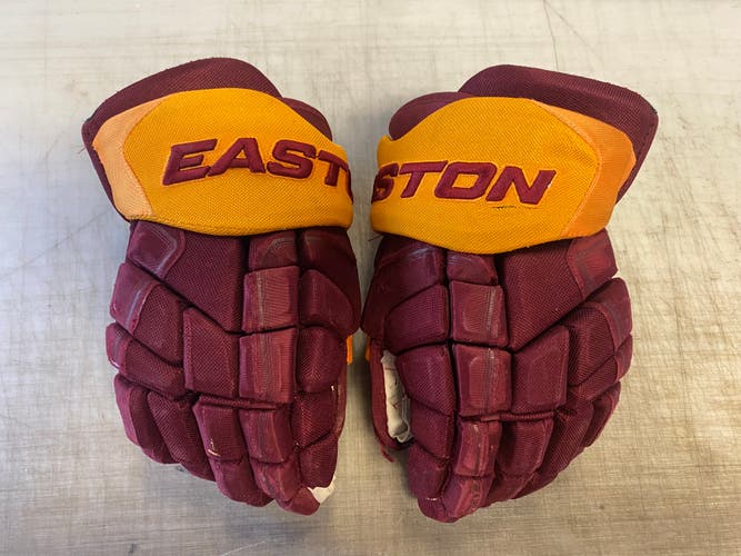 Easton HSX Pro Stock Hockey Gloves 15" Maroon 8500