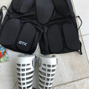 Youth lacrosse goalie equipment