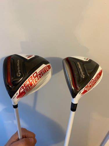 Used Left Hand Stiff Flex 10.5 Loft AeroBurner Driver