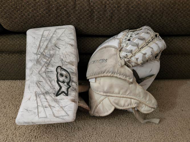 Used Regular Brian's Netzero Intermediate Glove and Blocker