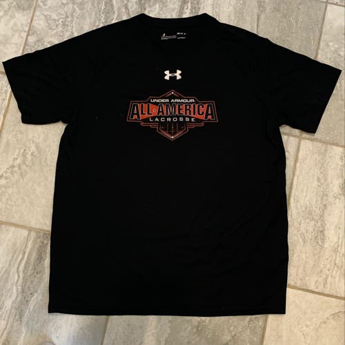 Black Under Armour All American Medium Under Armour T-Shirt