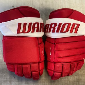 Warrior Alpha DX Pro Stock Hockey Gloves 15" Red 8508