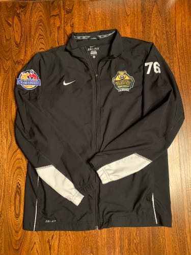 Nike Men’s Lacrosse Team Issued Full Zip Dri-Fit Jacket
