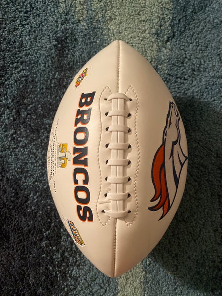 Denver Broncos Signature Ball - Full NFL Size Ball 