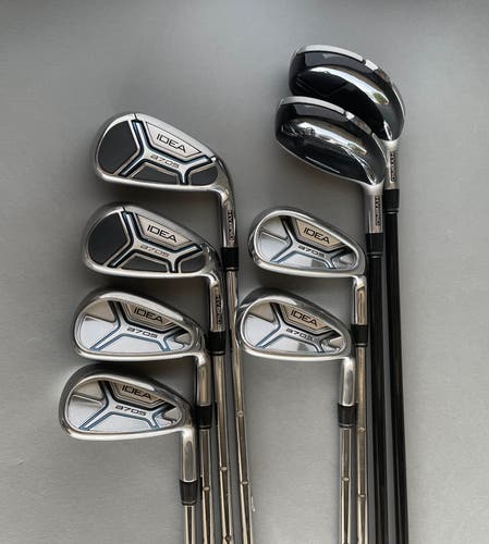 ADAMS Idea a70S  Irons 6-GW, 4 Hybrid/ 5 Hybrid