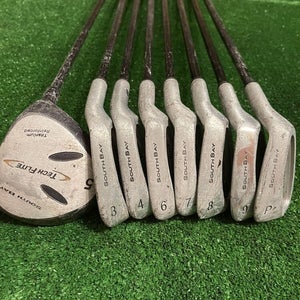 South Bay Tech Flite Iron Set 5 Wood 4-PW With Regular Graphite Shafts (no 5)