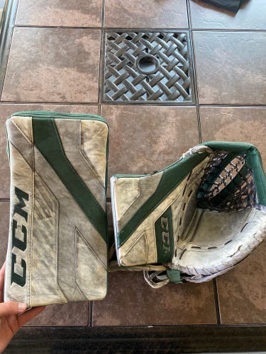Pro Stock CCM AXIS Used Glove And Blocker
