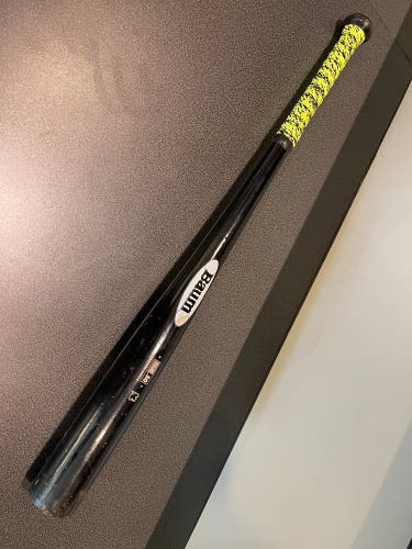 Used 2022 Wood (-3) 28 oz 31" baum bat Bat
