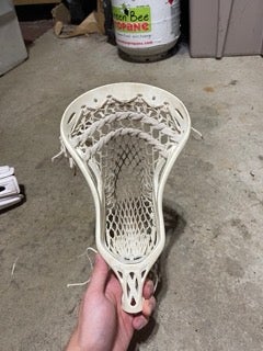 Used Strung Warrior Noz 2X Head White