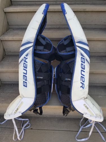 Used Bauer Supreme 2S Pro Goalie Leg Pads
