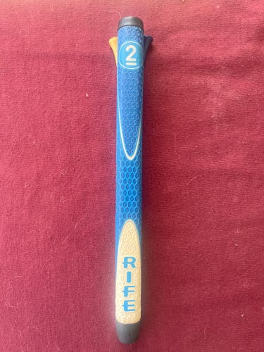 New Rife Hybrid 2 Putter Grip (Blue/White)