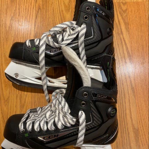 Senior New CCM RibCor 50K Hockey Skates Regular Width Size 7.5