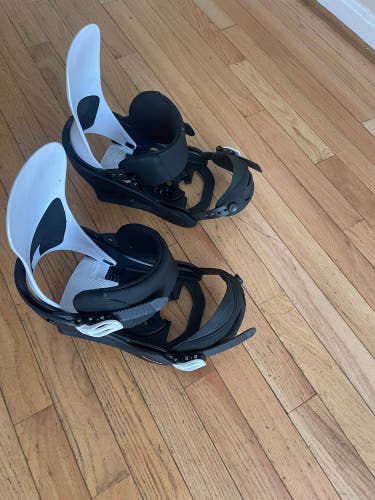 Men's Large Burton All Mountain Freestyle Snowboard Bindings