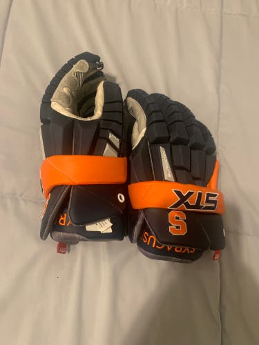 Syracuse Lacrosse Team Issued Player's STX 13" Surgeon 700 Lacrosse Gloves