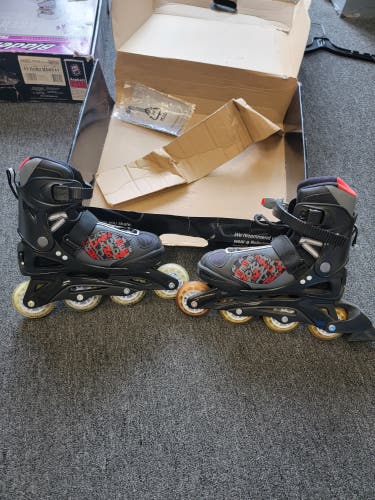 Unused Bladerunner Inline Skates Regular Width Size boys 5-8