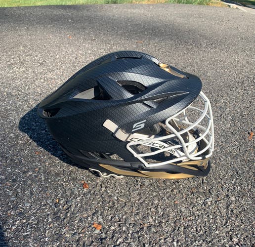 Cascade S (New) - Carbon Fiber & Gold With Pearl Face mask (Send Offers).