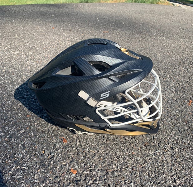 Cascade S (New) - Carbon Fiber & Gold With Pearl Face mask (Send Offers).