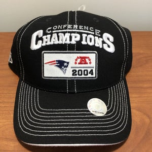New England Patriots Baseball Hat Cap Strapback NFL Football Retro 2004 AFC