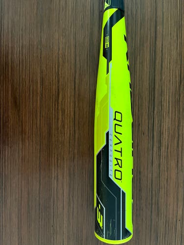 Used BBCOR Certified Rawlings (-3) 29 oz 32" Quatro Bat