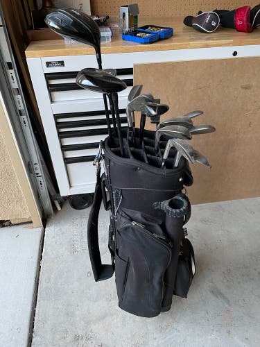 Used Right Handed 13 Pieces Clubs (Full Set)