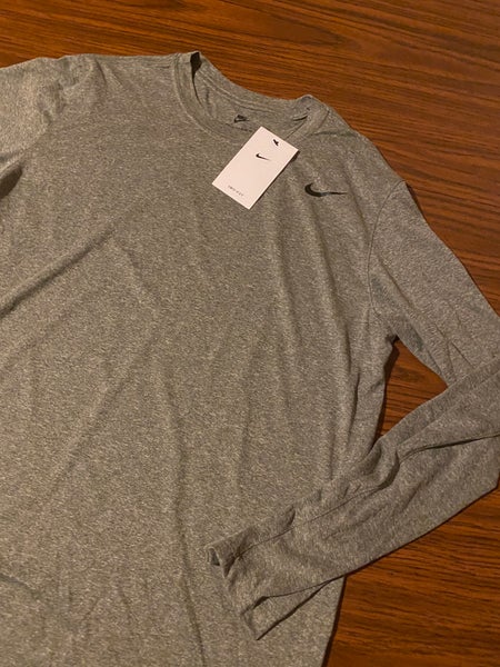 Harvard Nike Dri-Fit Legend Long Sleeve Tee Shirt