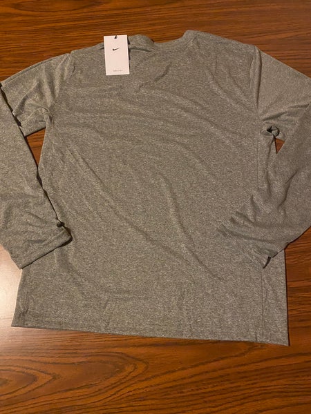 Harvard Nike Dri-Fit Legend Long Sleeve Tee Shirt