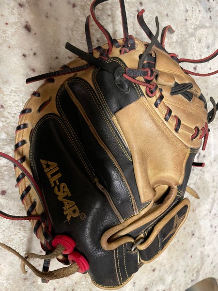 Used Right Hand Throw All Star Catcher's Pro elite Baseball Glove 33"