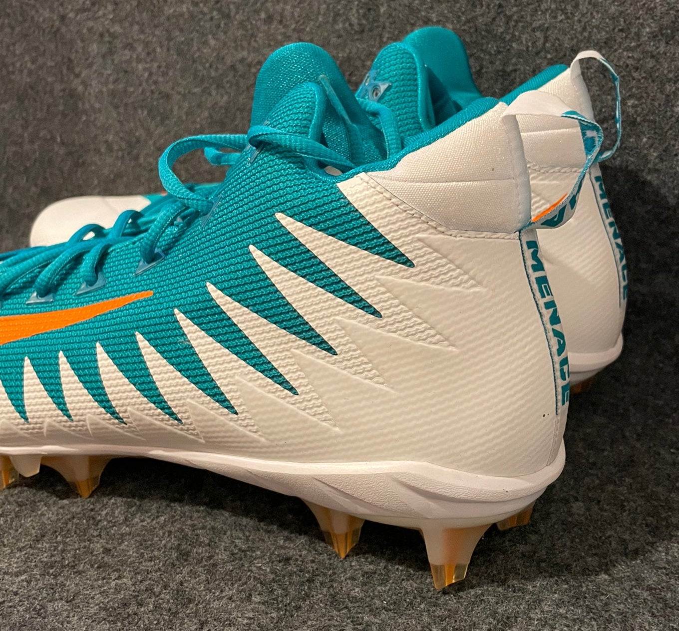 Nike Alfamenace Miami Dolphins スパイク33cm Nike Alfamenace Miami Dolphins スパイク33cm