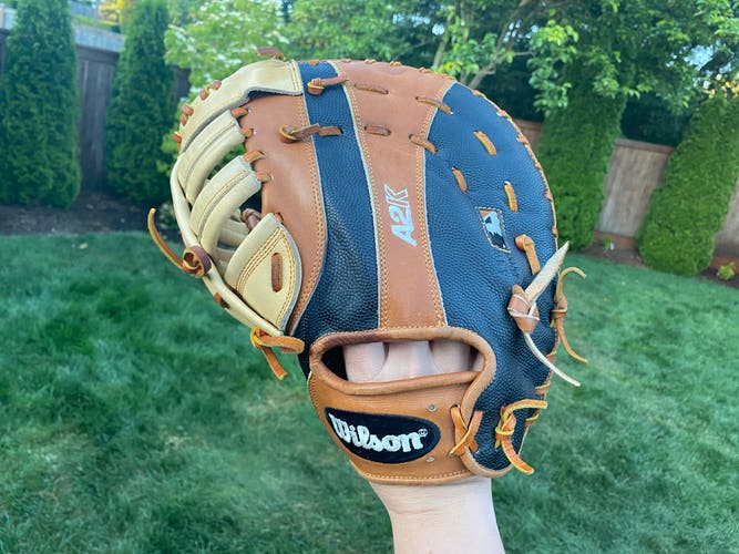 Wilson A2K First Base Mitt 12.25” Model 2820 Made in Japan Baseball Glove