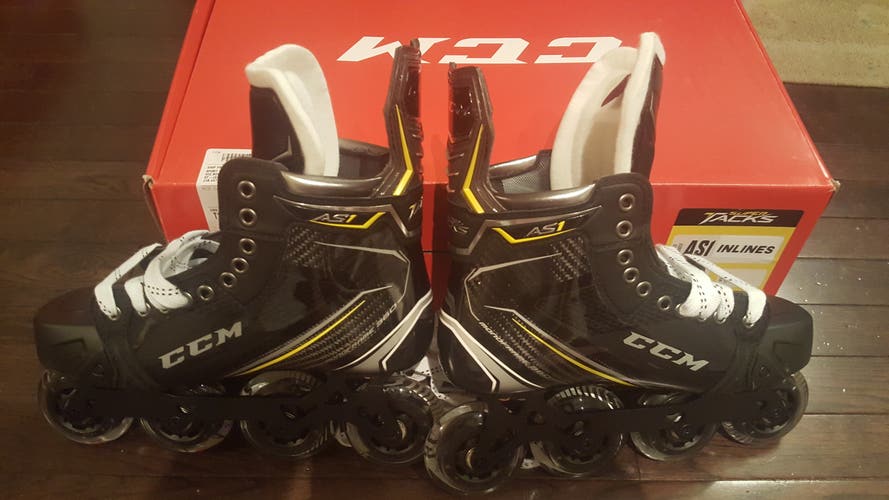 (New) CCM AS1 TACKS Inline Skates Size 8.5