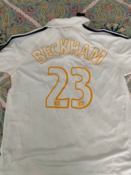 VTG Adidas LA Galaxy David Beckham 23 jersey Size Large