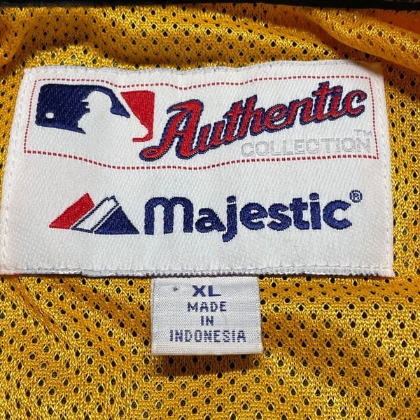 Majestic, Jackets & Coats, Vintage Mlb Majestic Athletic Pittsburgh  Pirates Logo Patch Jacket