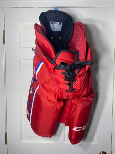 Senior New XL + 1" CCM HP ULCP WASHINGTON CAPITALS 2018 STADIUM SERIES Hockey Pants Pro Stock
