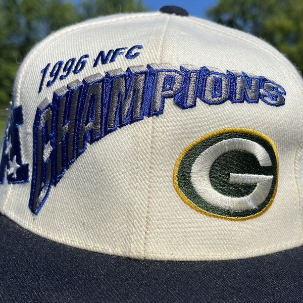 Vintage 1996 Green Bay Packers 'NFC Champions' Sports Specialties Snapback  Hat