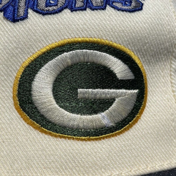 Vintage Sports Specialties Green Bay Packers 1996 NFC Laser Shadow Snapback  Hat