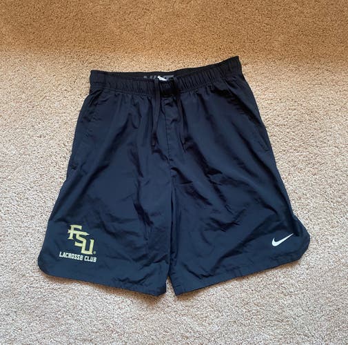 FSU Lacrosse Team Issued Shorts Medium