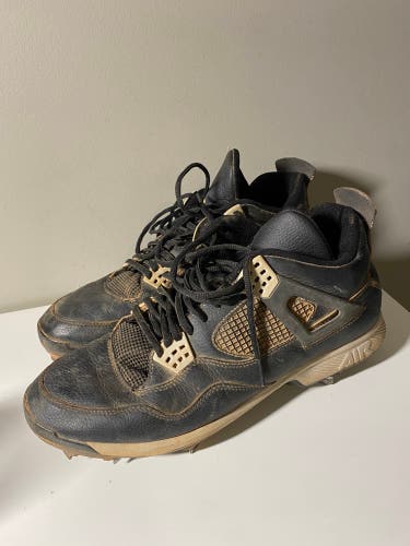 Jordan 4 Metal Baseball Cleat Size 12