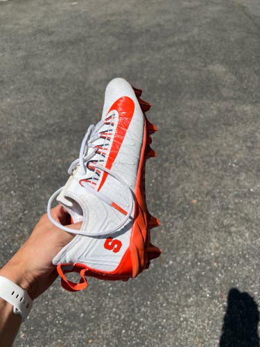 Used Size 12 (Women's 13) Nike Hurache 7 pro low Syracuse lacrosse Team Issued Game Worn