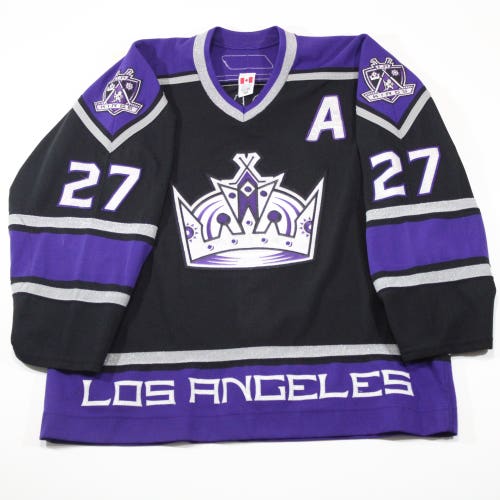 Reebok Scott Thornton LA Kings Game Worn Jersey 58
