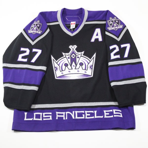 Reebok Scott Thornton LA Kings Game Worn Jersey 58