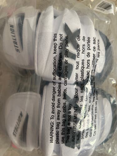 New Large STX Stallion 500 Midfield Arm Pads Syracuse Lacrosse Team Issued