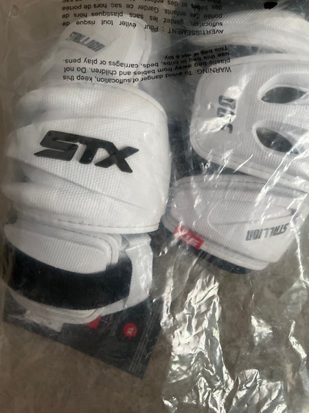 New Extra Large STX Stallion Midfield 500 Arm Pads Syracuse Lacrosse Team Issued
