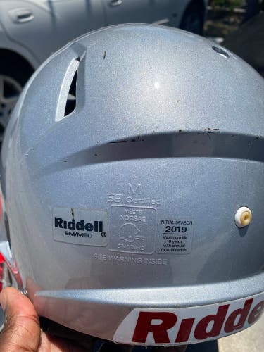 Used Small Riddell Helmet