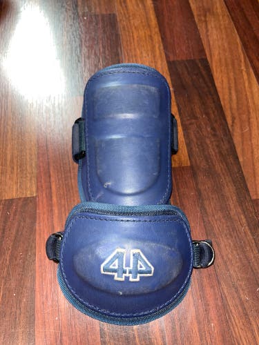 Used Senior 44 Pro Elbow Protection-navy